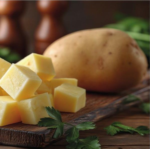 Potato Cubes, Kartoffelwürfel