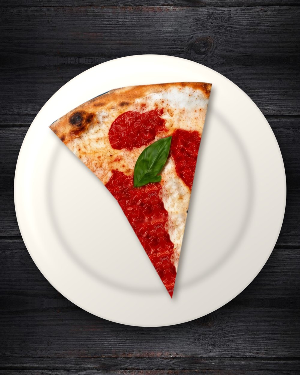 Serviervorschlag Pizza Slice